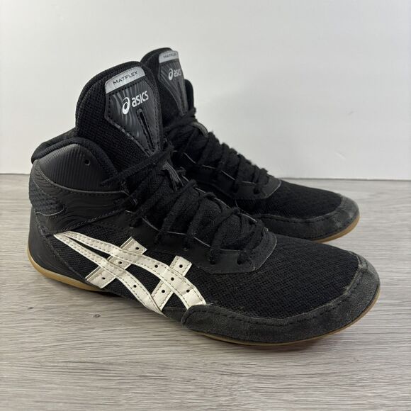 Asics Other - Asics Matflex 7 Men's Size 8.5 Wrestling Shoes, Black/White, athletic, training
